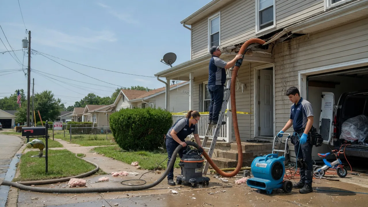 Water Damage Restoration in Pickerington, OH near me